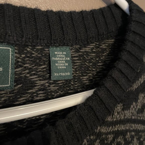 GH Bass & Co Patterned Knit Crewneck - Picture 3 of 6